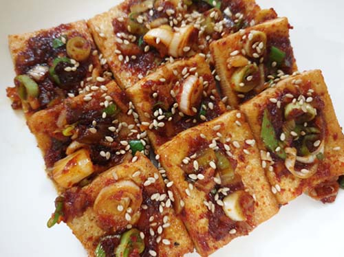 두부조림 만들기 / Spicy braised tofu