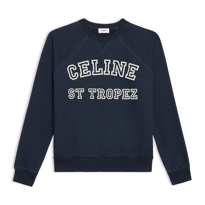 [CELINE] 셀린느 ST TROPEZ 트로페즈 로고 스웨트 셔츠 맨투맨 티셔츠