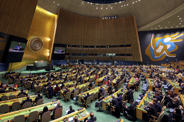 러시아, 유엔 인권이사회 퇴출 93개국 '압도적 찬성'