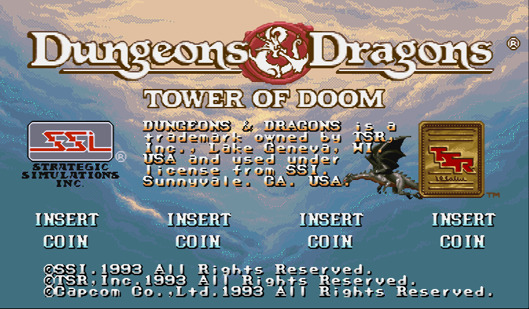 KAWAKS - 던전 앤 드래곤 타워 오브 둠 (Dungeons & Dragons Tower of Doom) 파일 다운