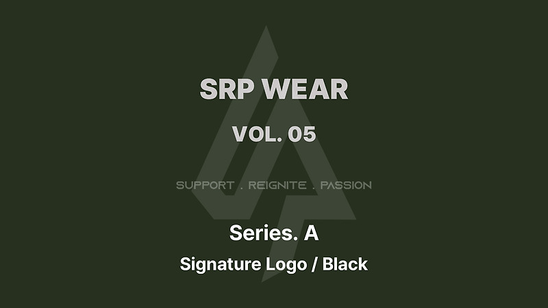 SRP Series. A (Signature Logo_Black) [VOL. 05]
