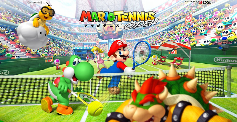 닌텐도 3DS - 마리오 테니스 오픈 (Mario Tennis Open - マリオテニス オープン) 롬파일 다운로드
