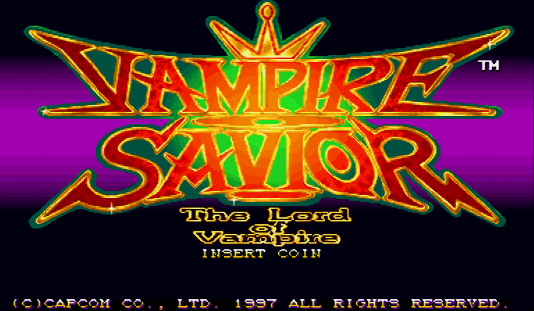 KAWAKS - 뱀파이어 세이비어 더 로드 오브 뱀파이어 (Vampire Savior The Lord of Vampire) 대전격투 게임 파일 다운