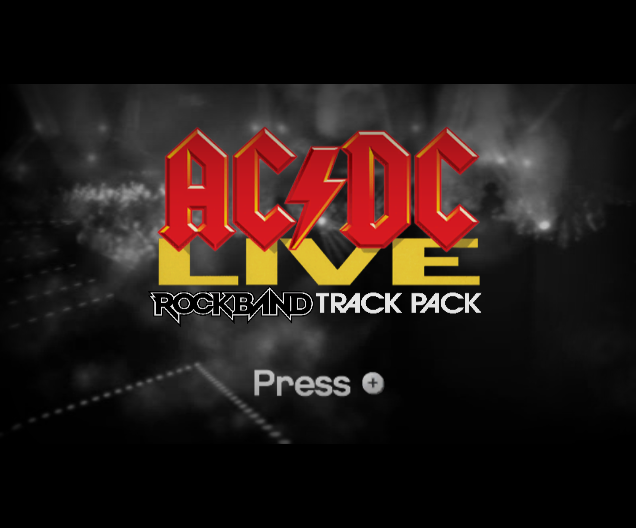 (Wii - USA) AC/DC 라이브 록 밴드 트랙 팩 (다운)