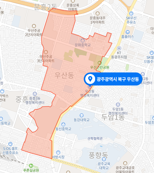 광주 북구 우산동 덤프트럭 교통사고 사망사건 (2021년 12월 11일)