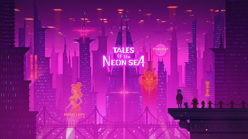 안개 탐정 Tales of the Neon Sea 공략 리뷰, 한글 패치 미지원, 에픽 게임즈 무료 게임