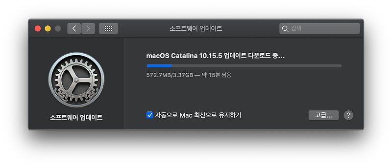 맥 카탈리나 10.15.5 업데이트(배터리 성능 관리 등)