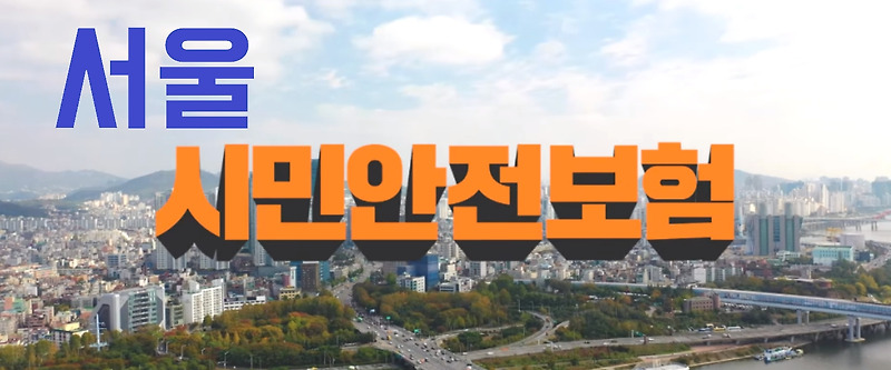 2021 서울 시민안전보험 여기서 확인하세요