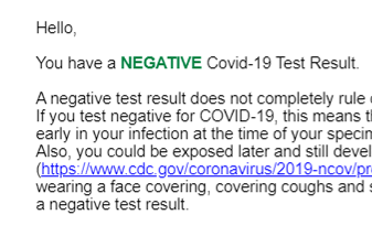 CVS에서 Covid PCR 검사하기 ( 결과가 하루만에 나온다. )