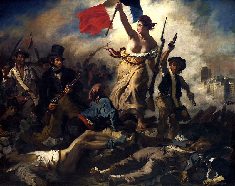 파리여행 루브르 박물관 / <민중을 이끄는 자유의 여신> 외젠 들라크루아