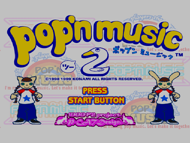 Pop'n Music 2.GDI Japan 파일 - 드림캐스트 / Dreamcast
