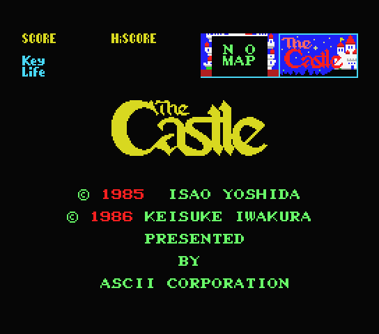The Castle - MSX (재믹스) 게임 롬파일 다운로드