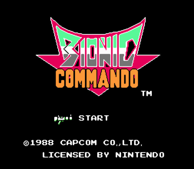 NES ROMS - Bionic Commando (EUROPE / 유럽판 롬파일 다운로드)