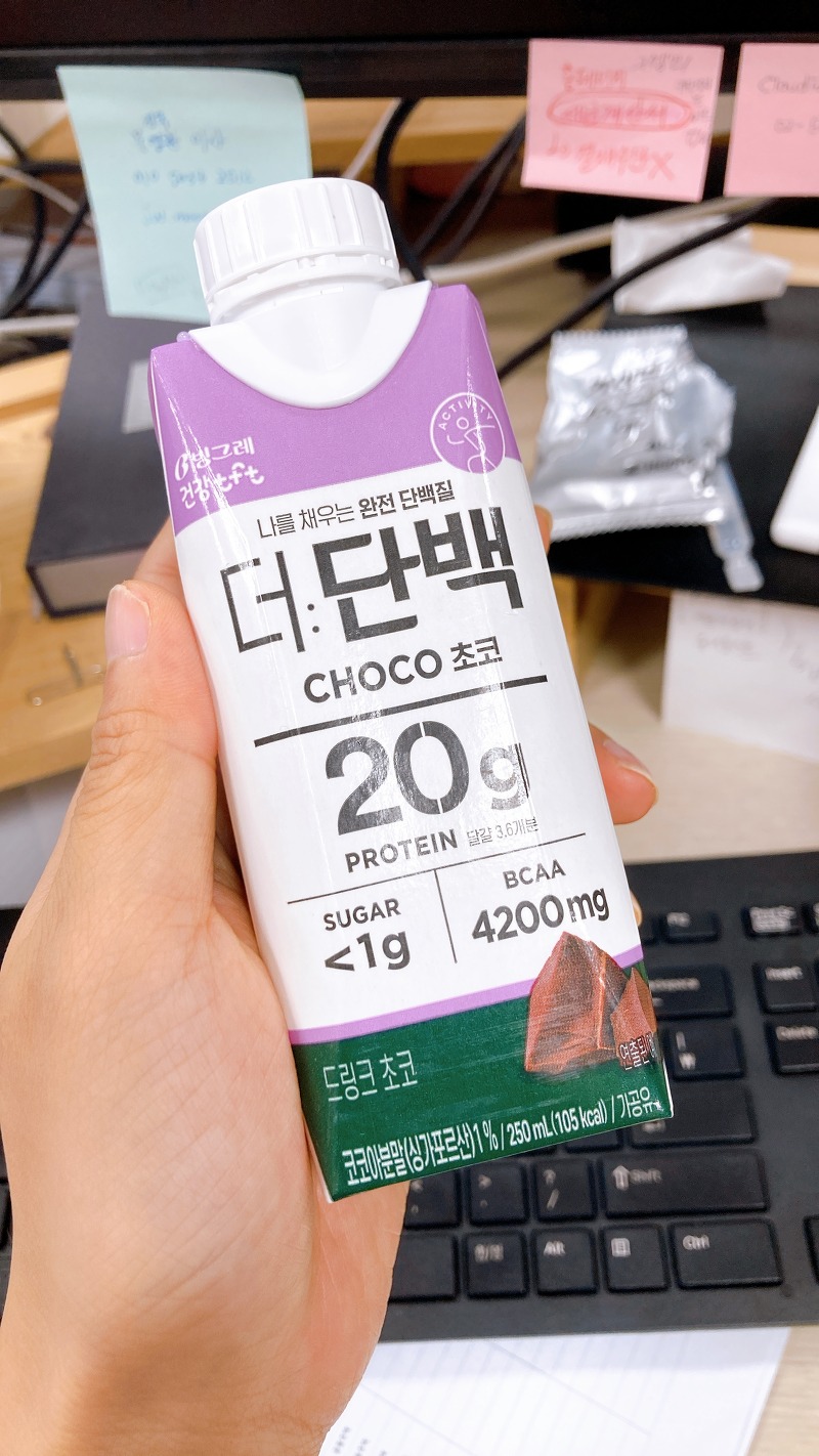 [다이어트 푸드]  단백질음료 - 더:단백 초코맛 (빙그레)