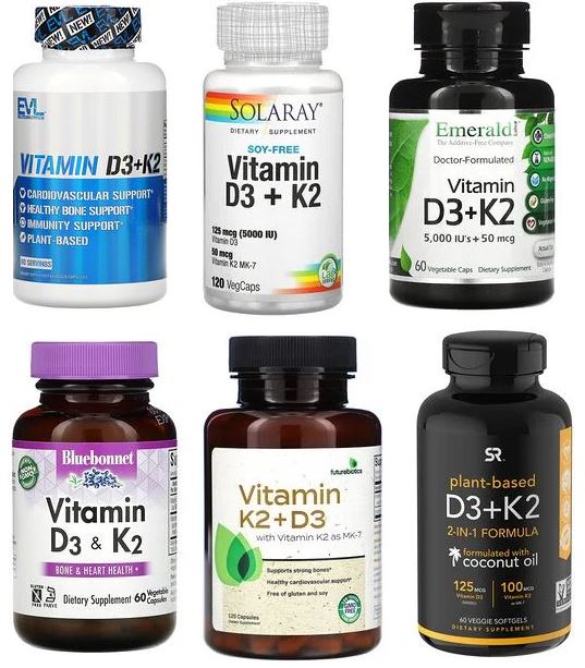 아이허브 비타민D3 K2 보충제 추천