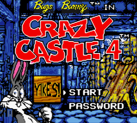 (GBC / USA) Bugs Bunny Crazy Castle 4 - 게임보이 컬러 북미판 게임 롬파일 다운로드