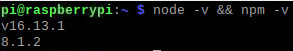 [라즈베리파이 크로스컴파일] 라즈베리파이에 node.js 설치하기