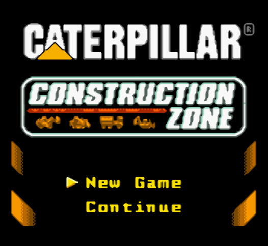 (GBC / USA) Caterpillar Construction Zone - 게임보이 컬러 북미판 게임 롬파일 다운로드