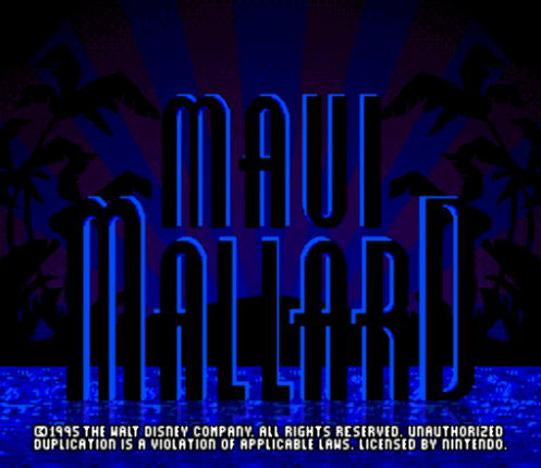 SNES ROMS - Donald Duck Maui Mallard in Cold Shadow (EUROPE / 유럽판 롬파일 다운로드)