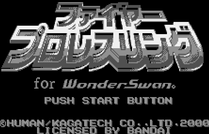 WONDERSWAN - 파이어 프로레슬링 포 원더스완 (WS) 게임 파일 다운