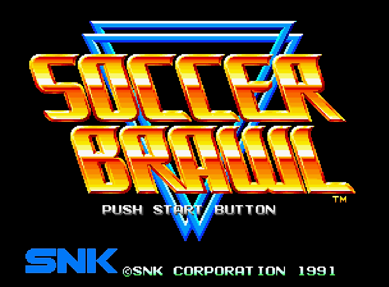 (SNK) 사커 브롤 - サッカーブロール Soccer Brawl (네오지오 CD ネオジオCD Neo Geo CD - iso 파일 다운로드)