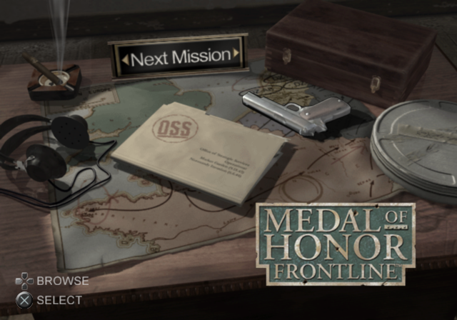 메달 오브 아너 프론트라인 Medal of Honor Frontline (PS2 - FPS - ISO 파일 다운로드)