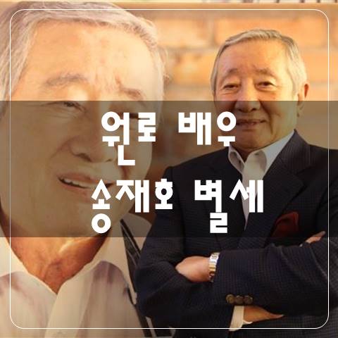 '국민 아버지' 배우 송재호 83세의 나이로 별세