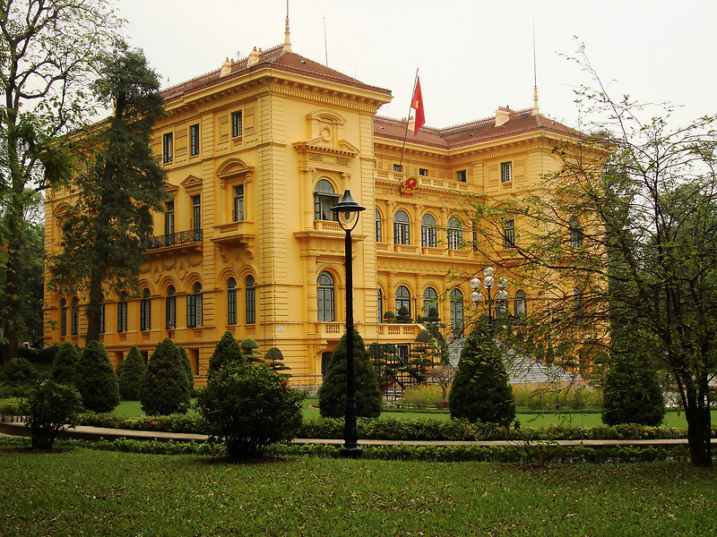 [ 베트남 하노이 관광지 ] 대통령궁 하노이 The Presidential Palace