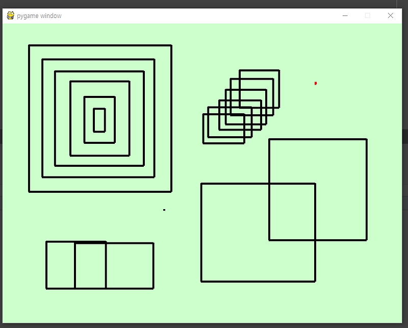 파이썬 게임만들기 4 | 드래그로 사각형 그리기 | PYGAME