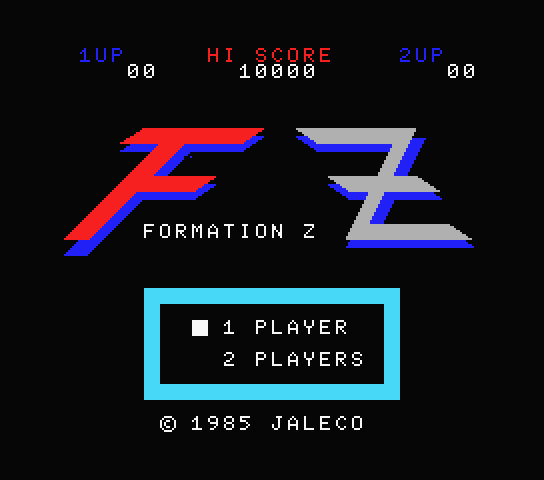 Formation Z - MSX (재믹스) 게임 롬파일 다운로드