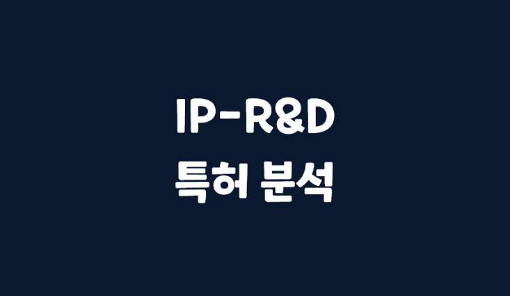 [특허] IP-R&D 특허 분석