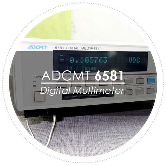 [중고계측기] 중고 계측기렌탈 수리 Advantest ADCMT 6581 디지털 멀티미터 / Digital Multimeter