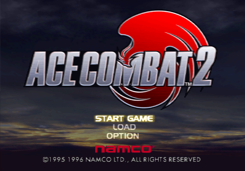 플라이트 슈팅 - 에이스 컴뱃 2 エースコンバット2 - Ace Combat 2 (PS)