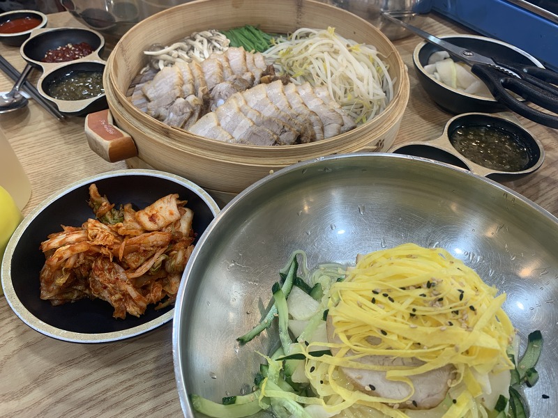 부산 해운대/송정 맛집, 밀면+칼국수 맛집 송정면가!