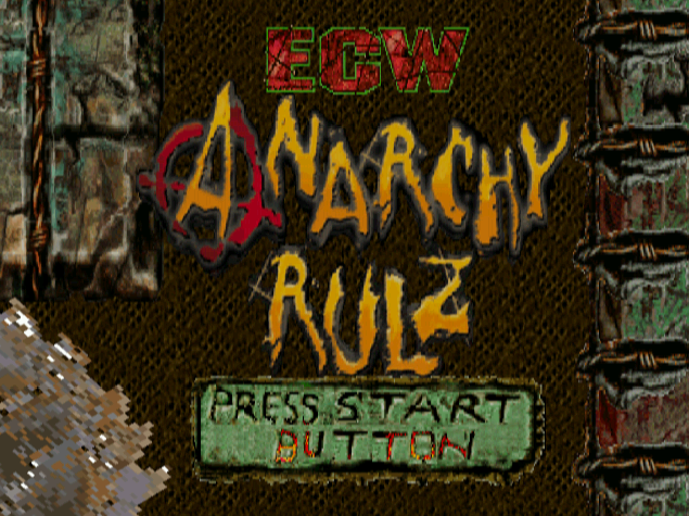 ECW Anarchy Rulez 북미판 (드림캐스트 / DC CDI 파일 다운로드)