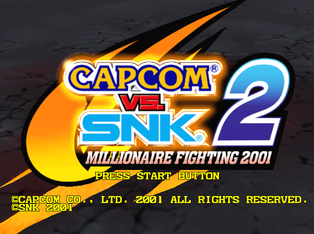 Capcom vs. SNK 2 Millionaire Fighting 2001.GDI Japan 파일 - 드림캐스트 / Dreamcast