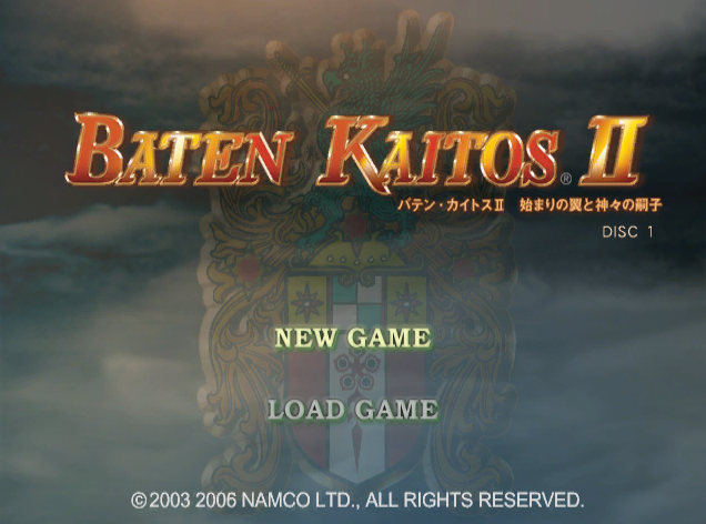 바텐 카이토스 2 시작의 날개와 신들의 사자 - Nintendo GameCube 일판 다운로드