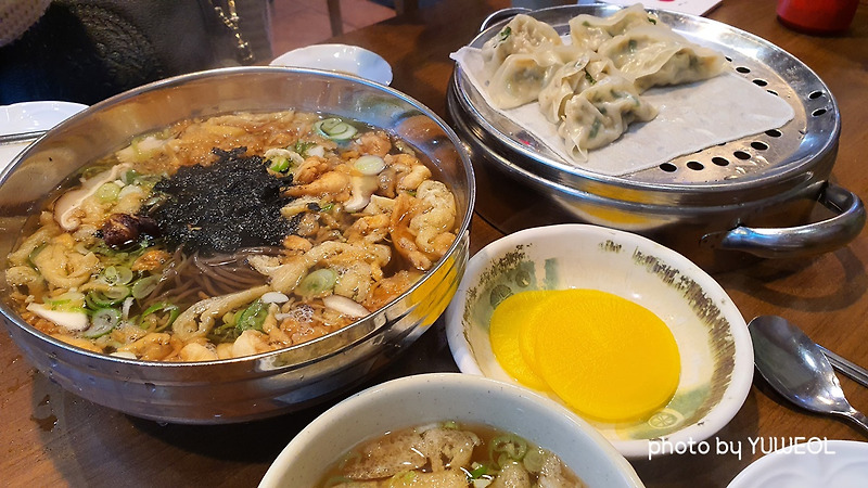 인천 신포동 국수&만두 맛집 : 청실홍실 신포본점