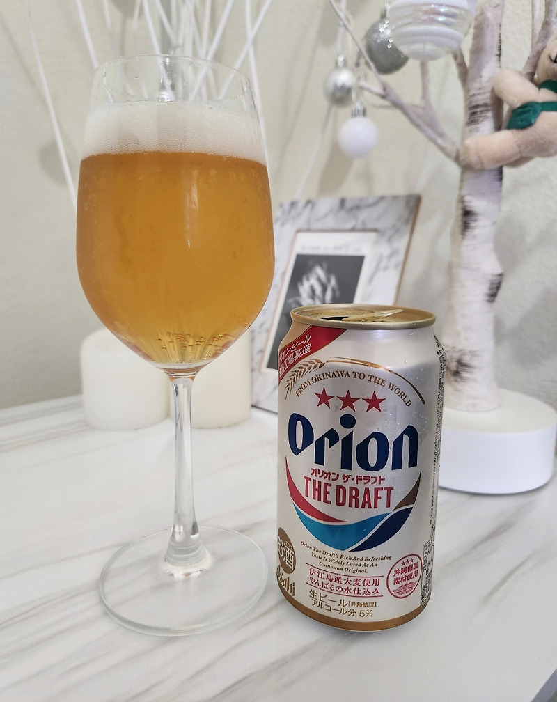 일본 맥주 리뷰 / 오키나와 오리온 더 드래프트 생맥주(沖縄 Orion The Draft Beer)