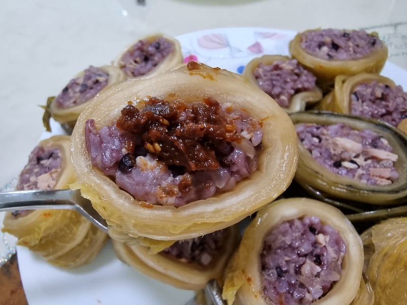 묵은지 참치 쌈밥 - 간편한 한끼 레시피 - 유아밥 묵은지참치주먹밥