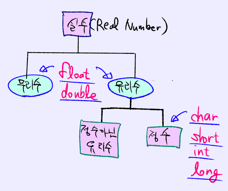 C언어 2 - 4 | 자료형 | float 와 double형| 4바이트 8바이트
