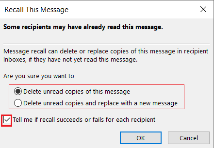 독일 직장 메일 전송 실수를 만회하는 방법, 아웃룩 (Outlook) 메일 회수!