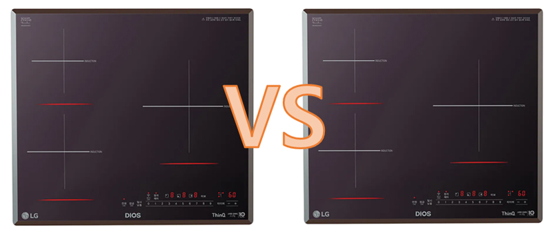 LG 인덕션 22년형 차이점은? BEI3MQT VS BEI3MST