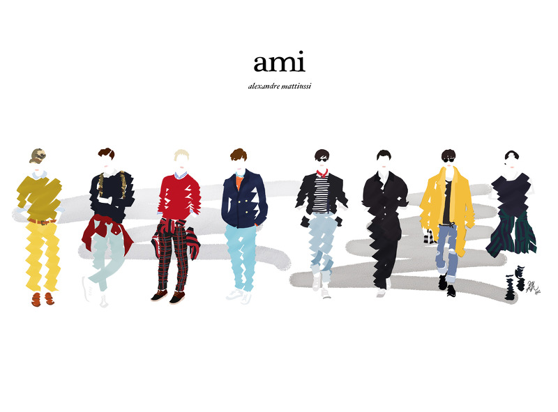 AMI (아미) 2014SS, 2015SS menswear