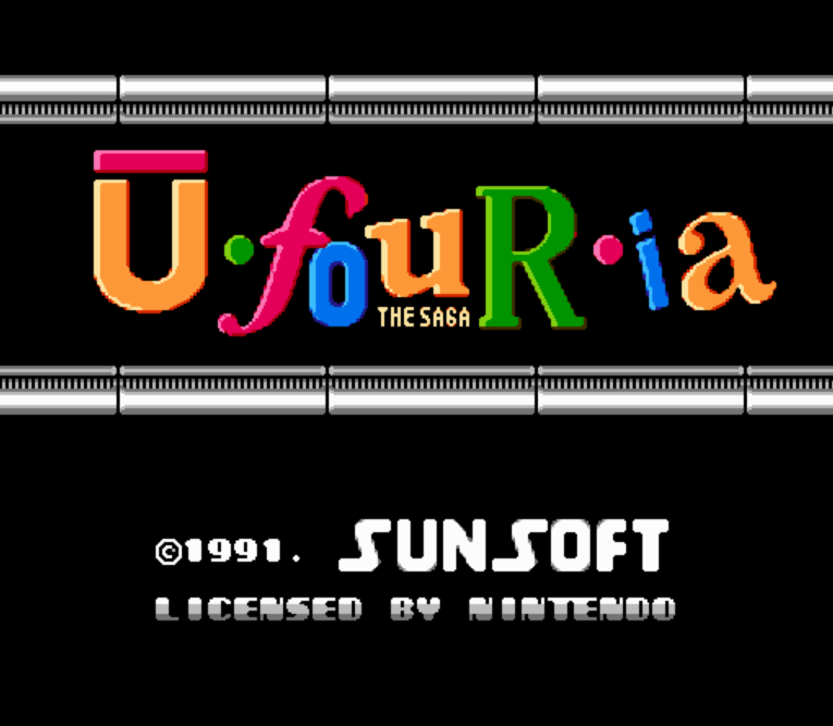 NES ROMS - Ufouria The Saga (EUROPE / 유럽판 롬파일 다운로드)