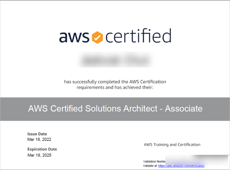 AWS Certified Solutions Architect Associate 합격 후기 +시험에 많이 나오는 유형 정리