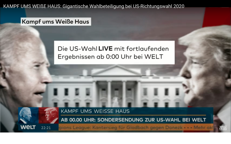 [독일에서 보는 미국의 선거] 실시간 Live 생중계 & 실시간 결과!