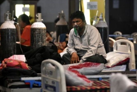 인도 코로나 환자 사이에 치사율 50% 털곰팡이 급증
