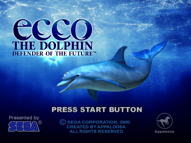 ECCO the Dolphin Defender of the Future.GDI Japan 파일 - 드림캐스트 / Dreamcast