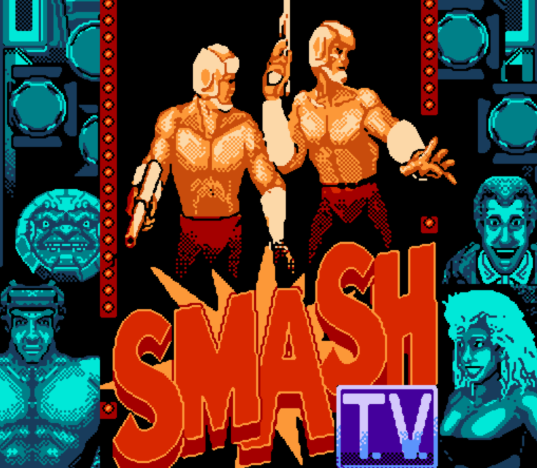 NES ROMS - Smash T.V. (EUROPE / 유럽판 롬파일 다운로드)